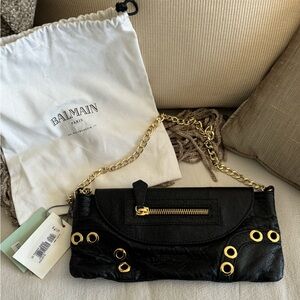 BNWT Balmain Pochette Clutch